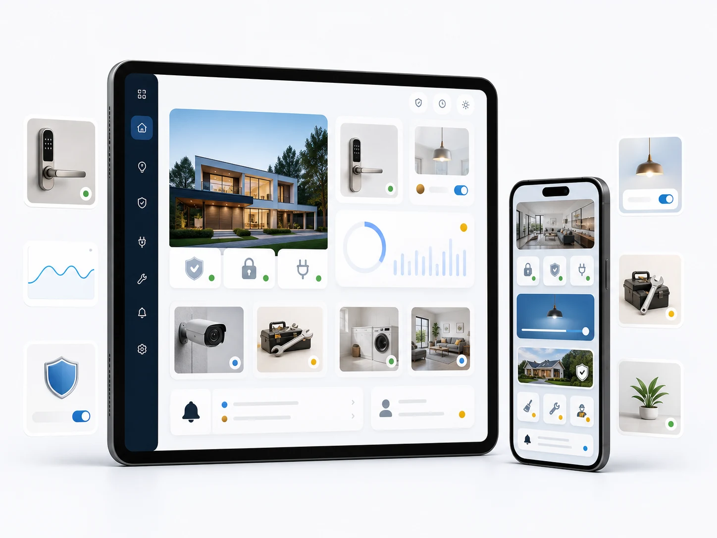 HomeOS — Intelligent Home & Property Operating System product view